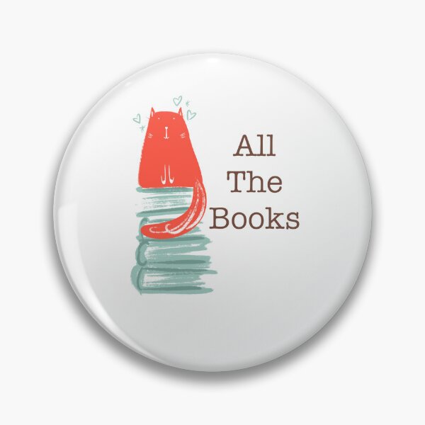 Item preview, Book Loving Cat designed and sold by Julie Woolfolk.