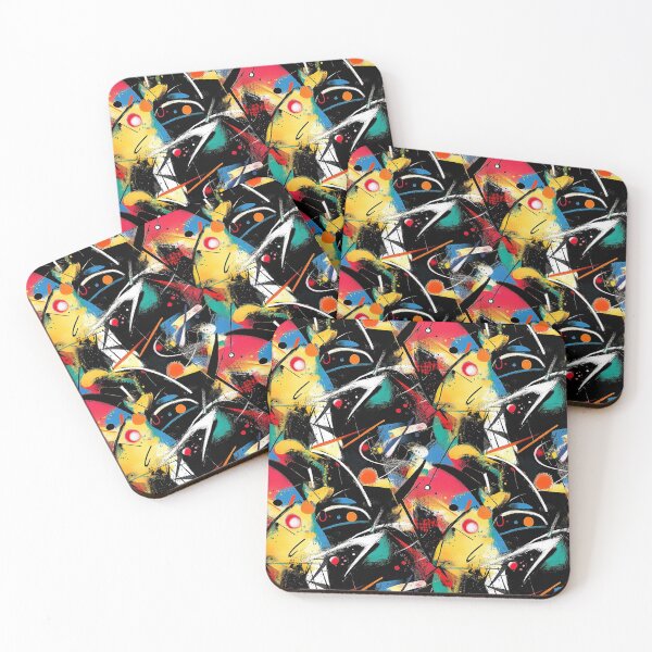 Item preview, Between Curves and Angles: Abstractions designed and sold by MidArtForge.