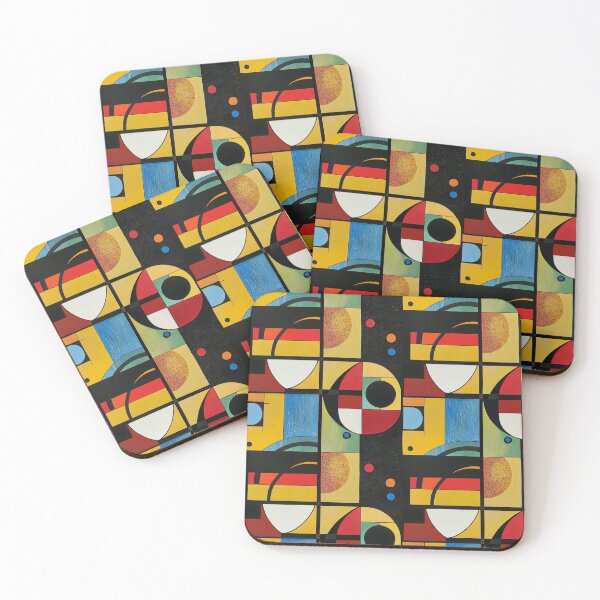 Item preview, Between Curves and Angles: Abstractions designed and sold by MidArtForge.