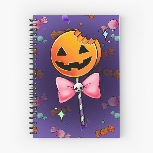 Item preview, Pumpkin Lollipop designed and sold by RetroCoven.