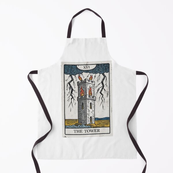 Item preview, Tarot - The Tower designed and sold by Angry Swan Designs.