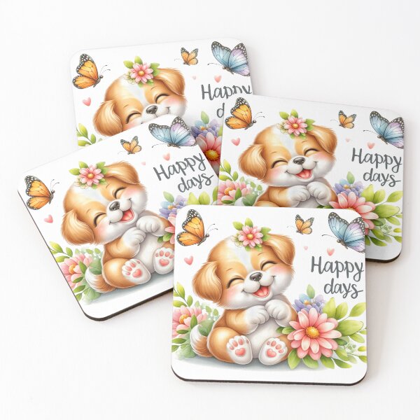 Item preview, Puppy dog : Happy days designed and sold by Daofa.