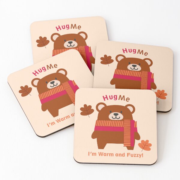 Item preview, Warm & Fuzzy Bear Hug - Cozy Autumn Vibes designed and sold by Tulip Creators .
