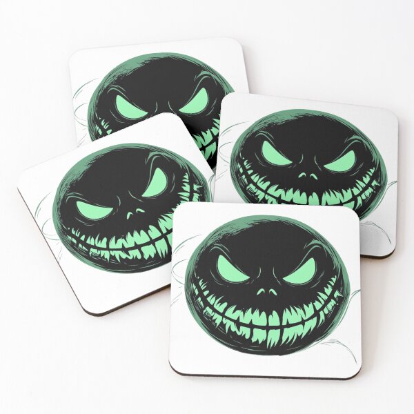 Item preview, Mischievous Neon Pumpkin - Glow in the Dark designed and sold by Fab-Haven.