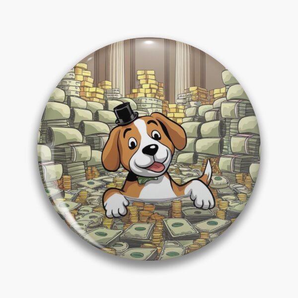 Item preview, Riches of the Beagle Vault designed and sold by NeatThingLover.