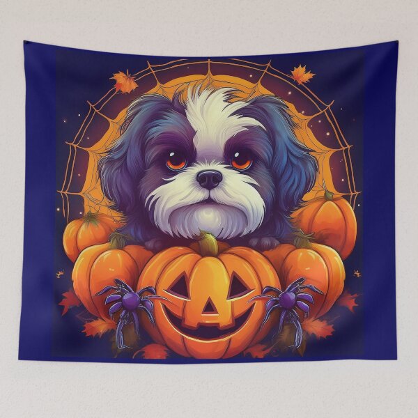 Item preview, Boooo dog halloween 15 designed and sold by Mandalahijo.