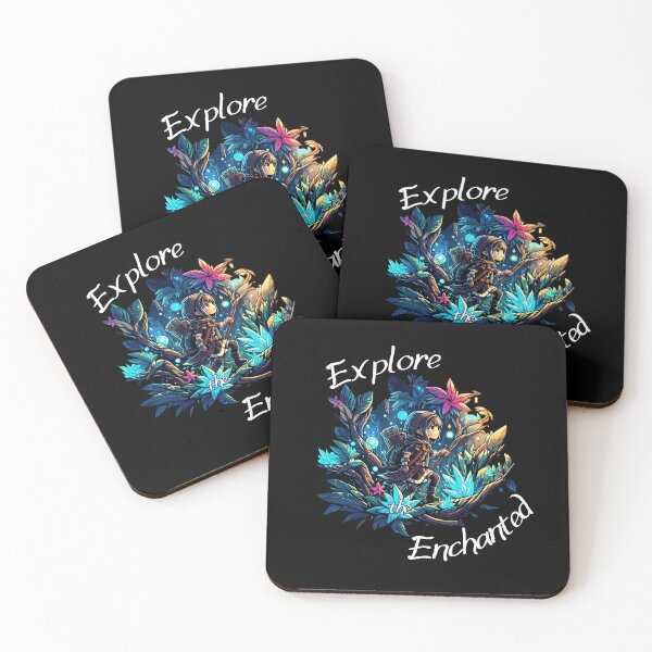 Item preview, Explore Enchanted Anime Design – Adventurer in a Magical Forest designed and sold by Dantin.