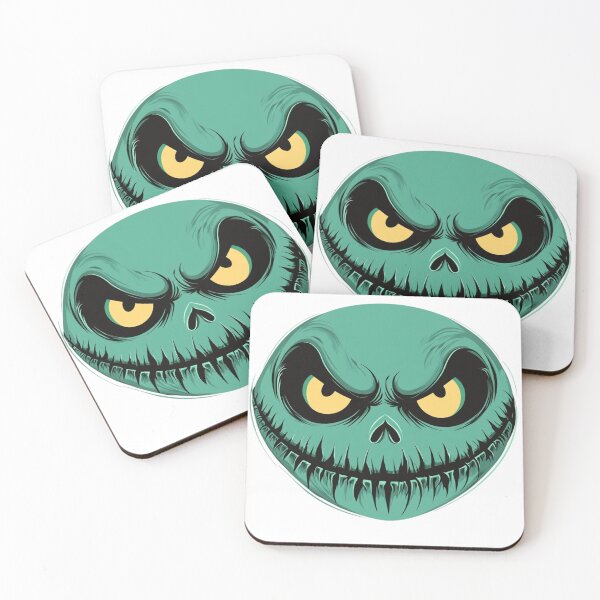 Item preview, Neon Pumpkin Face - Bright Halloween Design designed and sold by Fab-Haven.