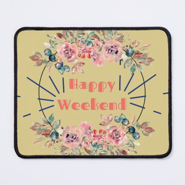 Item preview, Good Vibes: Make it a Happy Weekend!  designed and sold by ValsaArt.