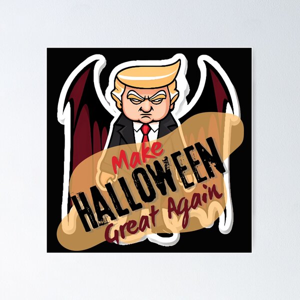 Item preview, Trump as Vampire - Make Halloween Great Again. Overlap designed and sold by cabana.space.