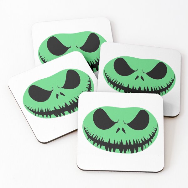 Item preview, Neon Green Punk Skull - Electric Halloween designed and sold by Fab-Haven.