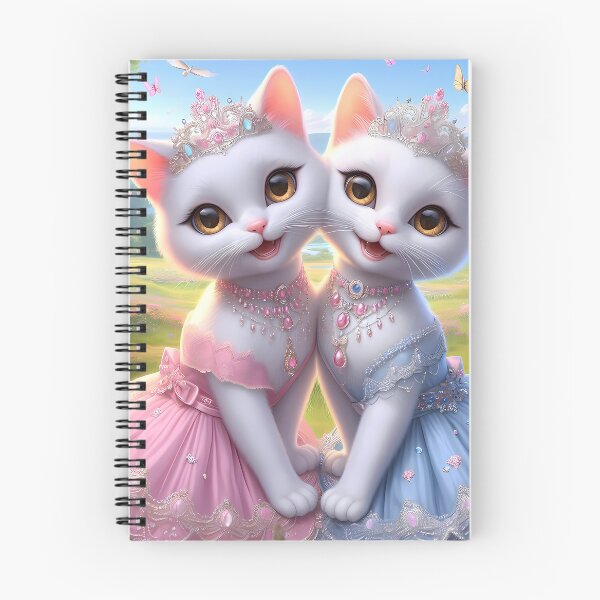 Item preview, Royal Feline Sisters in a Fantasy Meadow designed and sold by Daofa.