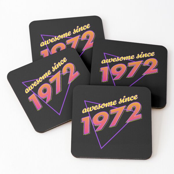 Item preview, Retro Awesome: Born in '72 designed and sold by NiceHatHarry.