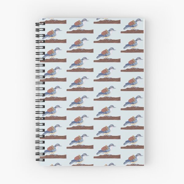 Item preview, NUTHATCH ON A NATURE WALK designed and sold by BeritValk.