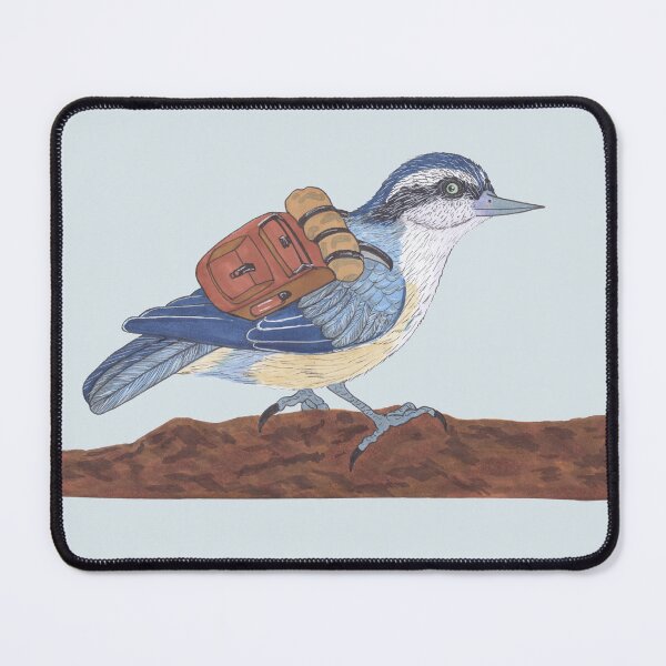 Item preview, NUTHATCH ON A NATURE WALK designed and sold by BeritValk.