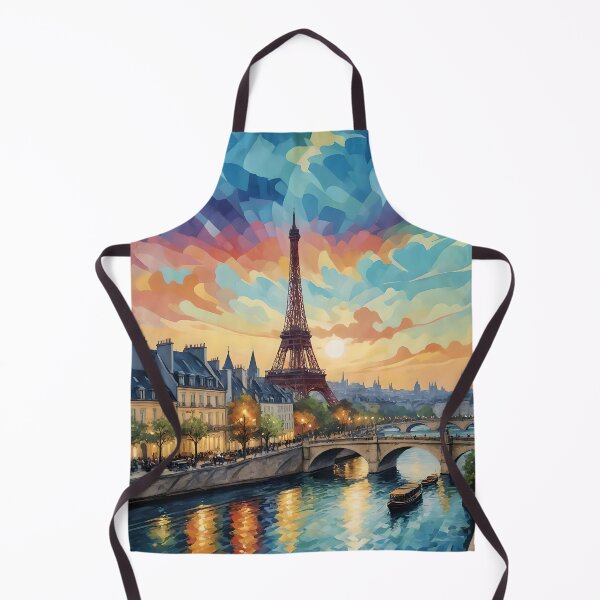 Item preview, Artistic Impression Of Relaxing Paris designed and sold by MMDigitalArt.