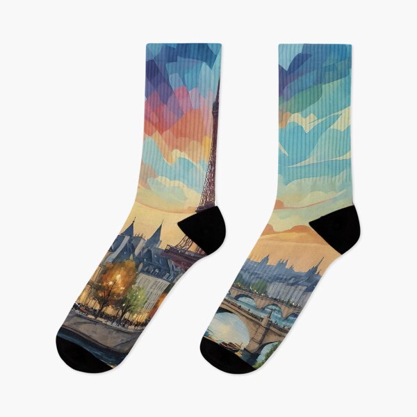 Item preview, Artistic Impression Of Relaxing Paris designed and sold by MMDigitalArt.