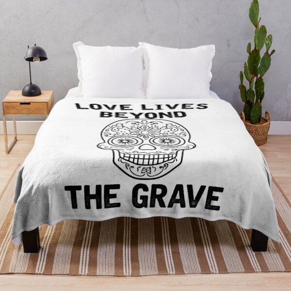 Item preview, Love Lives Beyond The Grave (with Black Lettering) designed and sold by VelvetRoom.