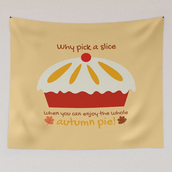 Item preview, Whole Autumn Pie - Cozy Fall Treat designed and sold by Tulip Creators .
