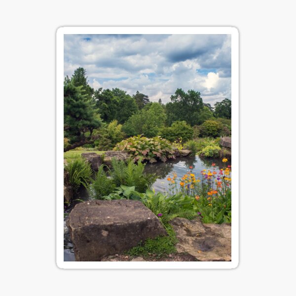 Item preview, Rock Garden at RHS Wisley, Surrey – Alpine Beauty and Serene Pool - That Surrey Life designed and sold by ThatSurreyLife.