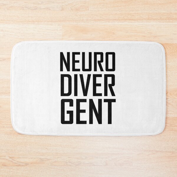 Item preview, neuro diver gent text design designed and sold by EmeraldeaArt.