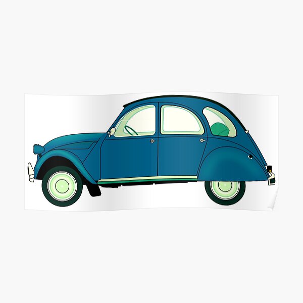 Citroen 2CV Poster
