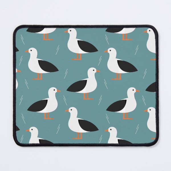 Item preview, Albatrosses on blue designed and sold by reneesillus.