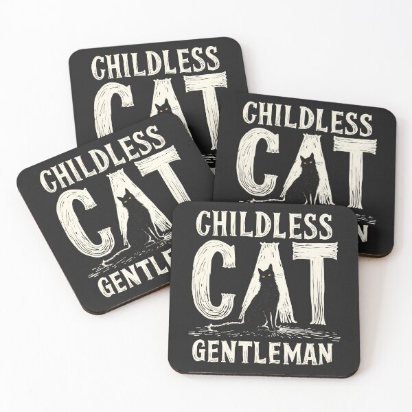 Item preview, Childless Cat Gentleman designed and sold by wowwowmeow.