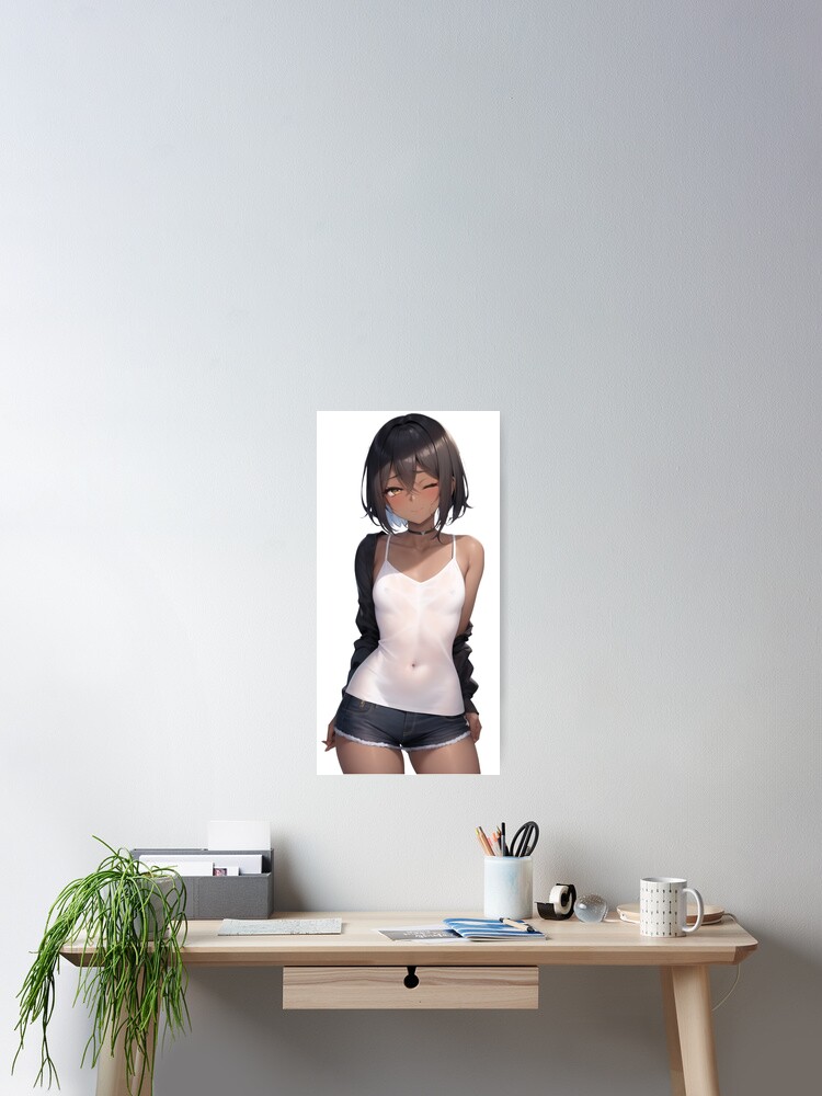 Thumbnail 2 of 3, Poster, [three] - Background Removed designed and sold by Yuki-Creative.