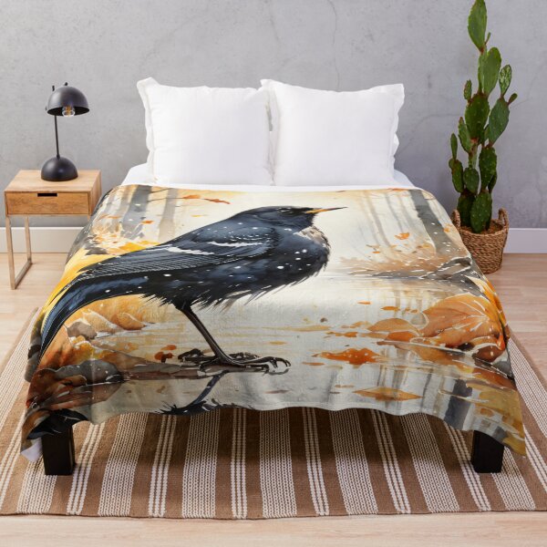 Item preview, The blackbird at the stream designed and sold by LilithsDesires.