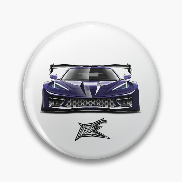Item preview, corvette c8 stingray widebody purple  designed and sold by NaquashM.