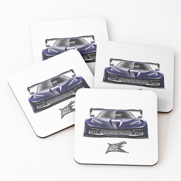 Item preview, corvette c8 stingray widebody purple  designed and sold by NaquashM.