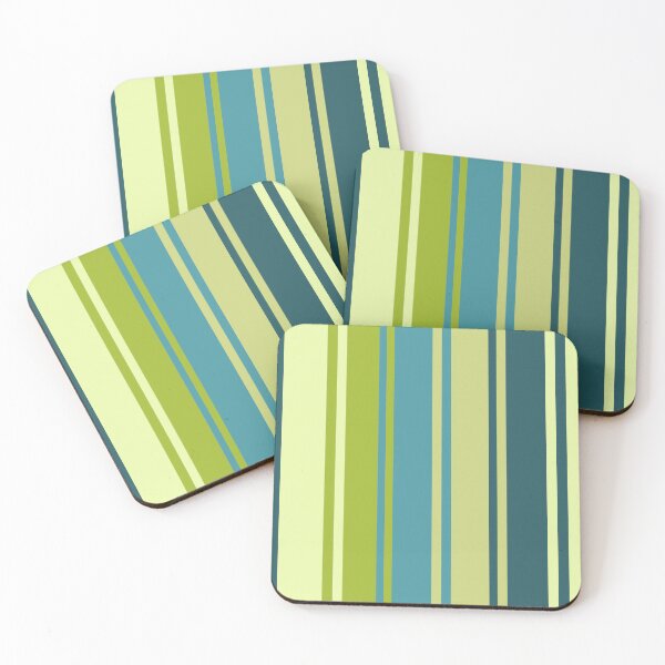 Item preview, Beautiful green, colorful stripes. designed and sold by mikistudio.