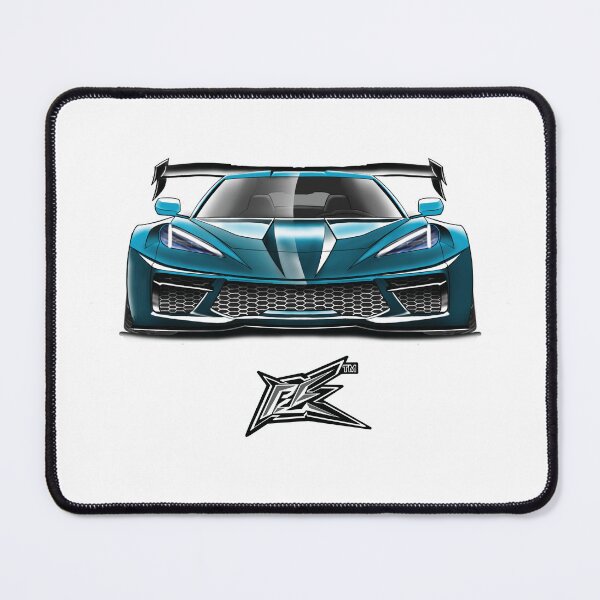 Item preview, corvette c8 stingray widebody blue  designed and sold by NaquashM.