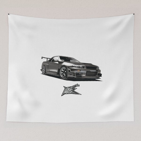 Item preview,  skyline gtr r34 gray  designed and sold by NaquashM.