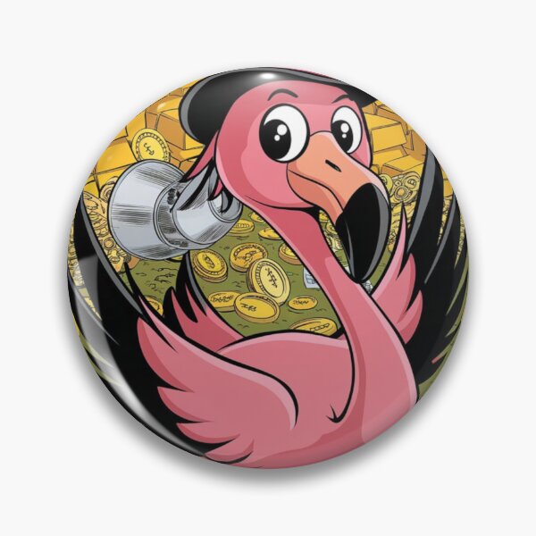 Item preview, Riches of the Flamingo Vault designed and sold by NeatThingLover.