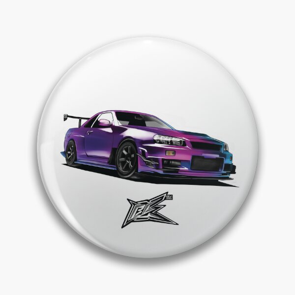 Item preview, skyline gtr r34 colorshift purple  designed and sold by NaquashM.