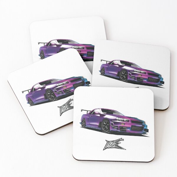 Item preview, skyline gtr r34 colorshift purple  designed and sold by NaquashM.
