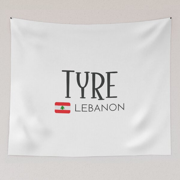 Item preview, Tyre - Lebanon  designed and sold by StudioRedKoala.