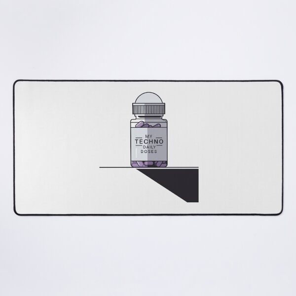 Item preview, My Techno Daily Dosage  – Music Pill Bottle Design designed and sold by paulo silveira.