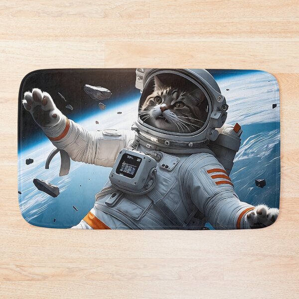 Item preview, Astronaut Cat designed and sold by PixelParadies.