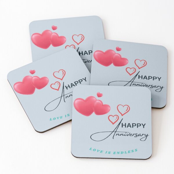 Item preview, Celebrate Happy Anniversary - Happy Hearts, Happy World  designed and sold by ValsaArt.