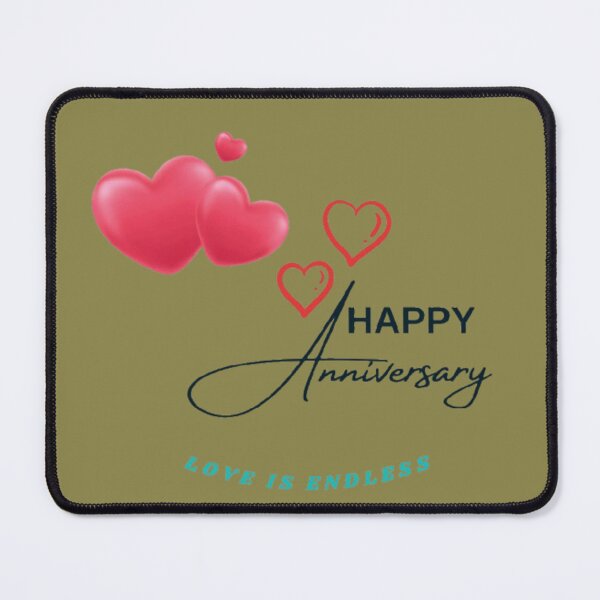 Item preview, Celebrate Happy Anniversary - Happy Hearts, Happy World  designed and sold by ValsaArt.