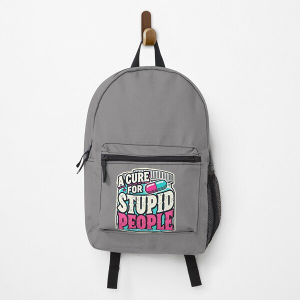 Item preview, Humor with a Dose of Reality : A Cure for Stupid People T-shirt  designed and sold by EcoArtTees.