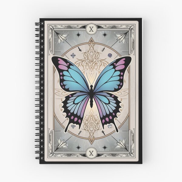 Item preview, Butterfly Tarot Card Vector Design – Mystical and Intricate Art for Transformation designed and sold by Kashear.
