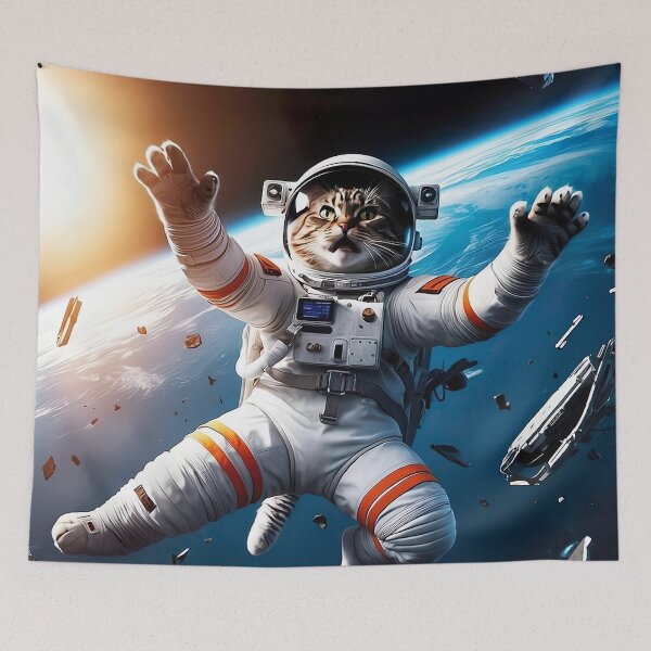 Item preview, Astronaut Cat designed and sold by PixelParadies.