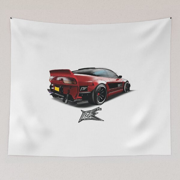 Item preview, widebody s13 silvia 240sx rear rear red designed and sold by NaquashM.