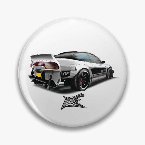 Item preview, widebody s13 silvia 240sx rear white  designed and sold by NaquashM.