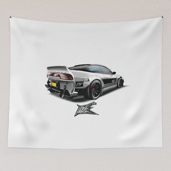 Item preview, widebody s13 silvia 240sx rear white  designed and sold by NaquashM.