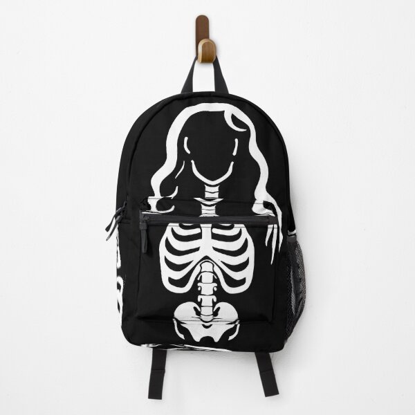 Item preview, Minimalist Female Skeleton Silhouette Art designed and sold by ZetaDream.